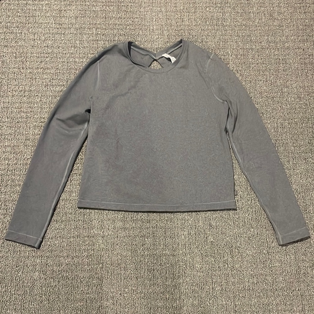 Lululemon Long Sleeve With Cutout Back